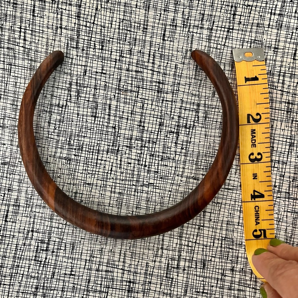 Wood Choker Necklace